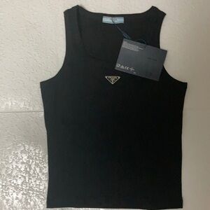 Prada Black Tank top women’s sleeveless